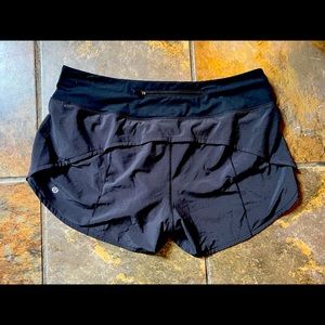 Lululemon speed up shorts size 12 tall